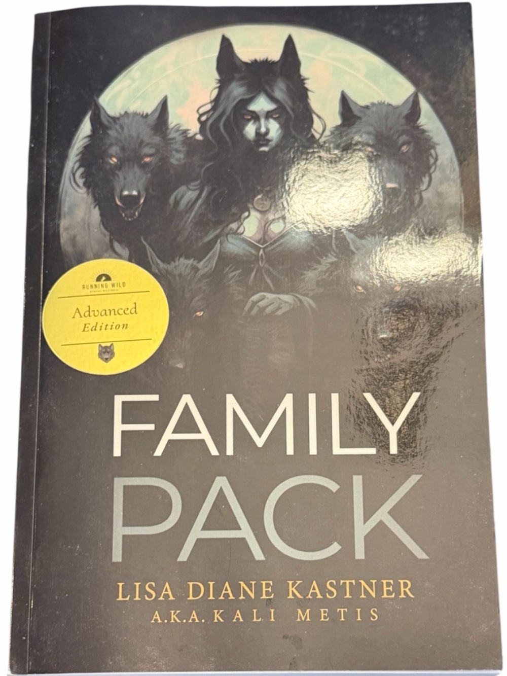FAMILY PACK‎ by Metis, Kali Supernatural Fantasy Large Paperback ARC Signed